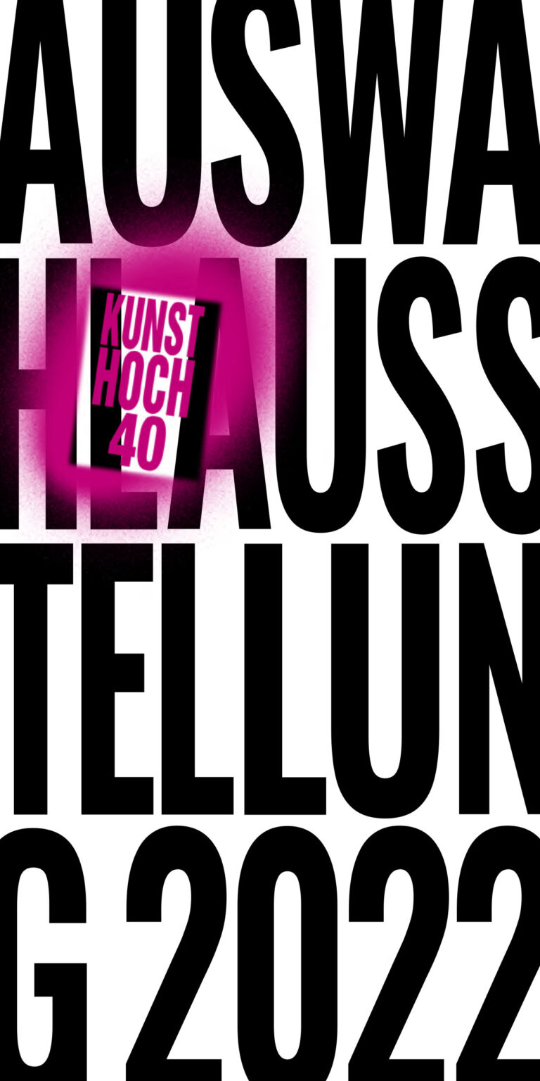 FLYER OF AUSWAHLAUSSTELLUNG 2022